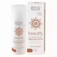 Eco Cosmetics Cc Creme Getönt Lsf 30 Dunkel