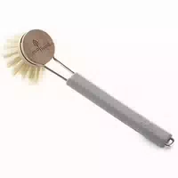 Eco Living Spülbürste mit Bürstenkopf aus Natürl Pflanzenborsten