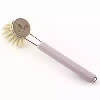 Eco Living Spülbürste mit Bürstenkopf aus Natürl Pflanzenborsten