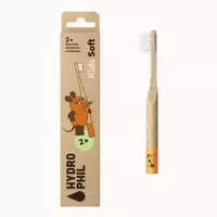 Hydrophil Kinder Bambuszahnbürste 2er Pack, Die Maus 1 St