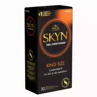 «king Size» Große, Latexfreie Kondome Aus Sensoprène™ 10 Kondome