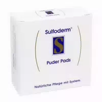 Sulfoderm S Puder Pads 3 St Schwämme