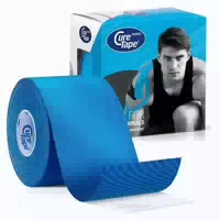 Curetape Kinesiotapes Kinesiologie Tape Tartan Blau 1 st