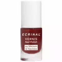 Ecrinal Nagellack Silicium Tea Tree Farbe : Braun