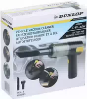 Dunlop Fahrzeugstaubsauger Inkl 4 Aufsätze