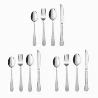 Edelstahl Kinderbesteck Set 12 Teile mit Gabel 1 st