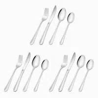 Edelstahl Kinderbesteck Set 12 Teile mit Gabel 1 st
