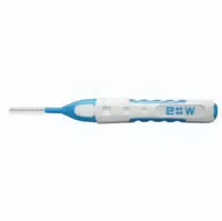 Edelwhite Pro Interdent Bür S 0,6 3mm Blau 6 St Zahnbürste