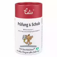 Edis Prüfung & Schule Bio Bachblüten Traubenzuckertabletten