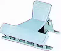Efalock Abteilklammern Silber