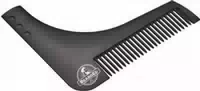 Efalock Bearded Bartkamm Schwarz