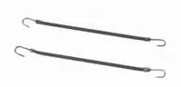 Efalock Haarbinder 10cm Schwarz 12 stk