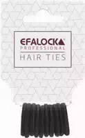 Efalock Haargummi Mini 10 stk Braun