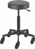 Efalock Rollhocker Clic Tec Round Schwarz m