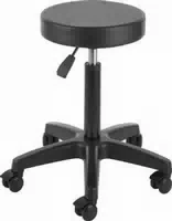 Efalock Rollhocker Cut l Schwarz