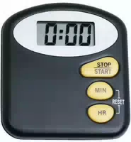 Efalock Timer Digital Schwarz Matt