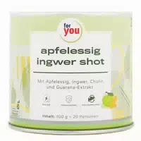 For You Apfelessig Ingwer Shot 100 G Pulver