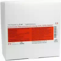 Isotonische Nacl Lösung 0 9% 100x2 ml Ampullen