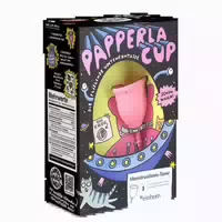 «papperlacup» Größe S Rosa Menstruationstasse Aus Silikon 1 Stück