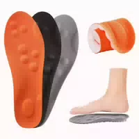 Einlegesohle Orthopädisch 3 Farben Orange Schwarz Grau 1 st