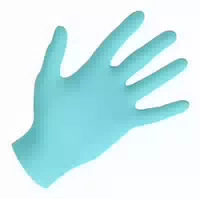 Einmalhandschuh Nitril Unste Puderfrei L Mint