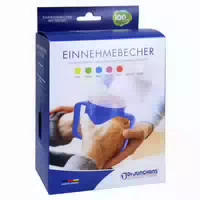 Dr Junghans Schnabelbecher 1 Griff, 2 Deckel, Blau