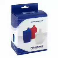 Einnehmebecher Mit Griff 2 Deckeln 4 12mm Blau