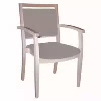 Einrichtungsdesign24 Seniorenstuhl mit Armlehnen Georg