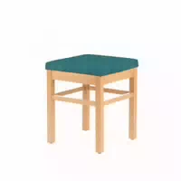 Einrichtungsdesign24 Sitzhocker für Seniorenstuhl Alexander