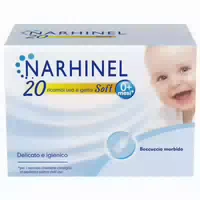 Einweg Nachfüllpack Für Nasensauger Narhinel 20 Stück Einweg Soft Narhi
