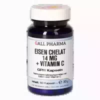Eisen Chelat 14 Mg Vitamin C Gph Kapseln 60 St