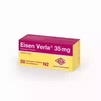 Eisen Verla 35mg 50 st Überzogene Tabletten