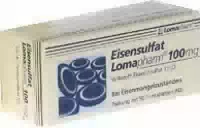 Eisensulfat Lomapharm 100mg 100 st Filmtabletten