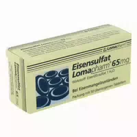 Eisensulfat Lomapharm 65mg 50 St Überzogene Tabletten