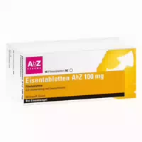 Eisentabletten Abz 100mg zum Ausgleich Eines Eisenmangels