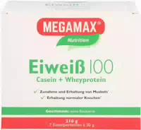 Megamax Basic & Active Eiweiß 100 Bananen Geschmack