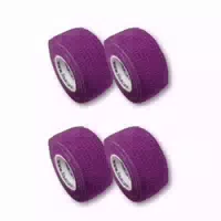Lisacare Fingerpflaster 2,5cm X 4,5m 4er Set Lila 4 St