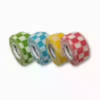 Lisacare Fingerpflaster 2,5cm X 4,5m 4er Set Karo Mix 4 St