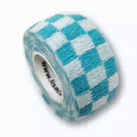 Lisacare Fingerpflaster Karo Blau 2 5cm X 4 5m