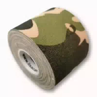 Lisacare Kinesiologie Tape Camo Grün 5cm X 5m 1 st