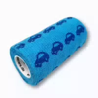 Lisacare Kohäsive Bandage Blau 10cm X 4,5m 1 st