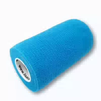 Lisacare Kohäsive Bandage Hellblau 10cm X 4,5m 1 St