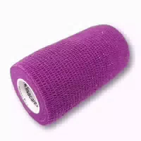 Lisacare Kohäsive Bandage Lila 10cm X 4,5m 1 st