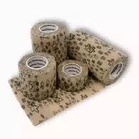 Lisacare Kohäsive Bandagen 2,5cm 10cm Teddy Beige 4 St
