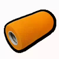 Lisacare Kohäsive Bandage Orange 10cm X 4,5m 1 St