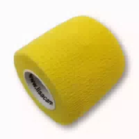 Lisacare Latexfreier Pflasterverband Gelb 5cm X 4,5m 1 St
