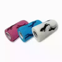 Lisacare Pferdebandagen 10cm X 4,5m 3er Set 3 St