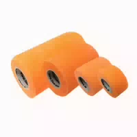 Lisacare Pflasterbandagen Neonorange Selbstklebender Verband