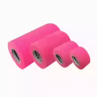 Lisacare Pflasterbandagen Neonpink Selbstklebender Verband 4 st