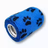 Lisacare Selbsthaftende Bandage Auto Blau 7,5cm X 4,5m